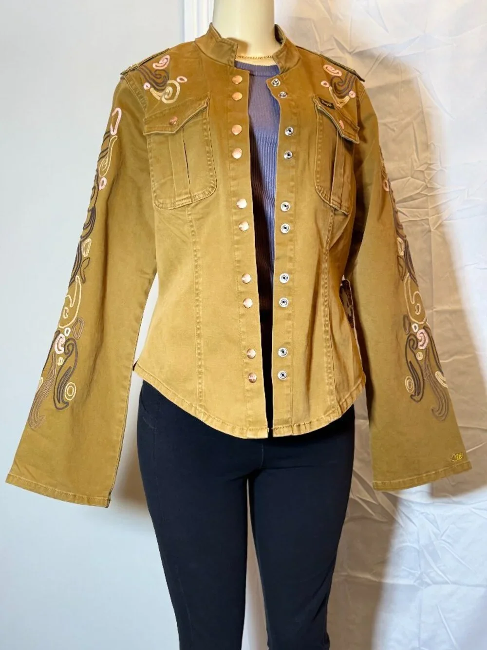Wrangler Lainey Wilson Brown Jacket Women's Large. New With Tags See Description - Picture 1 of 6